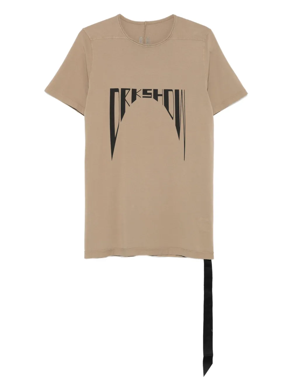 Rick Owens DRKSHDW تيشيرت بأكمام قصيرة وطبعة جرافيك | ألوان محايدة | Image 1