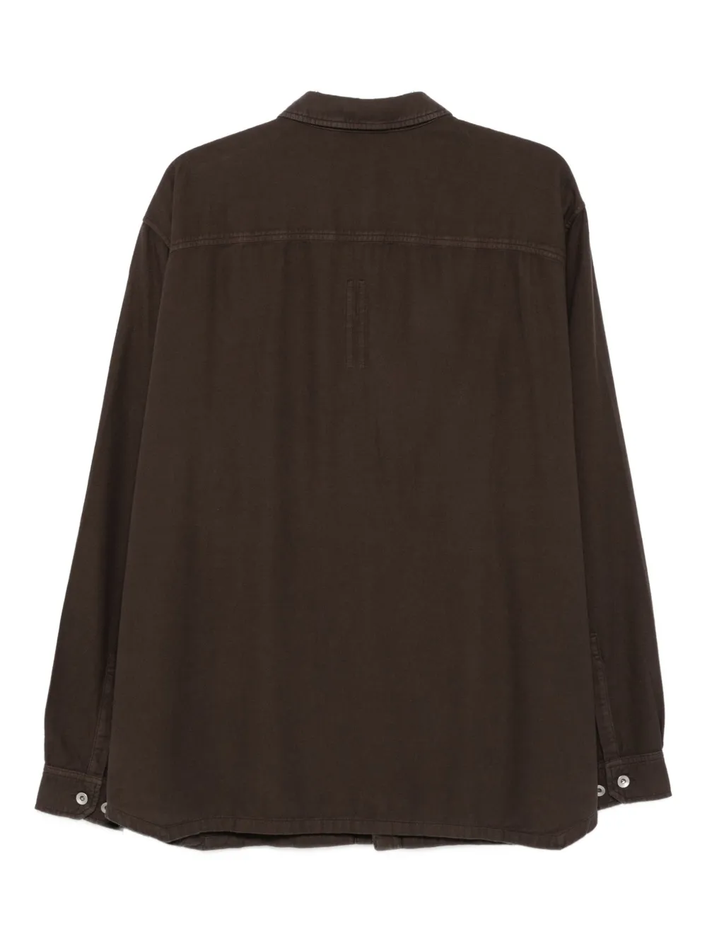 Rick Owens DRKSHDW button-fastening pocket shirt - Bruin