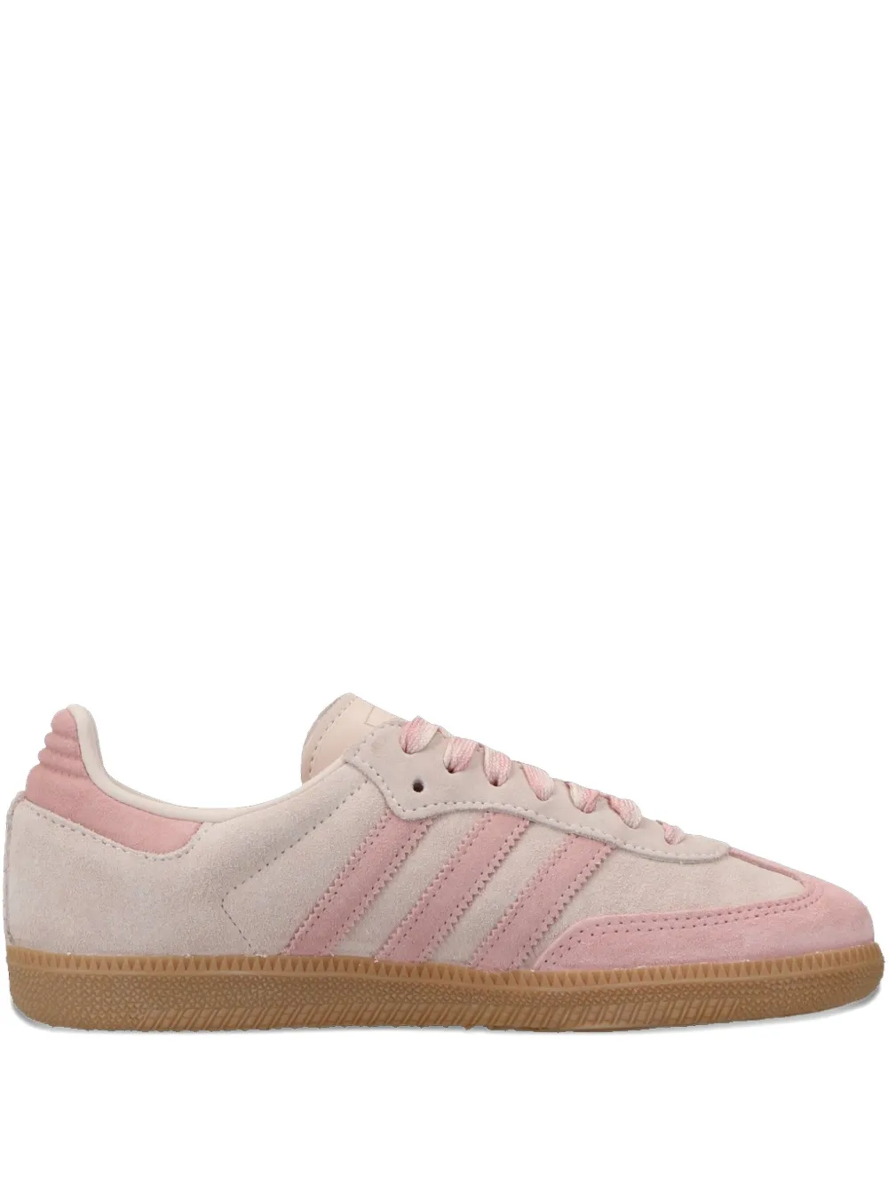 Adidas Samba three-stripe sneakers Pink