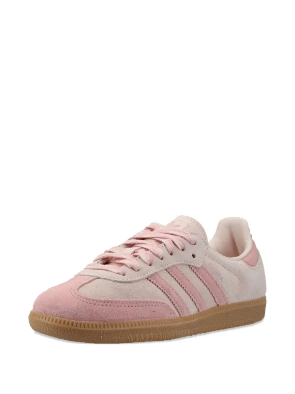 Adidas Samba three-stripe Sneakers | Pink | FARFETCH GE