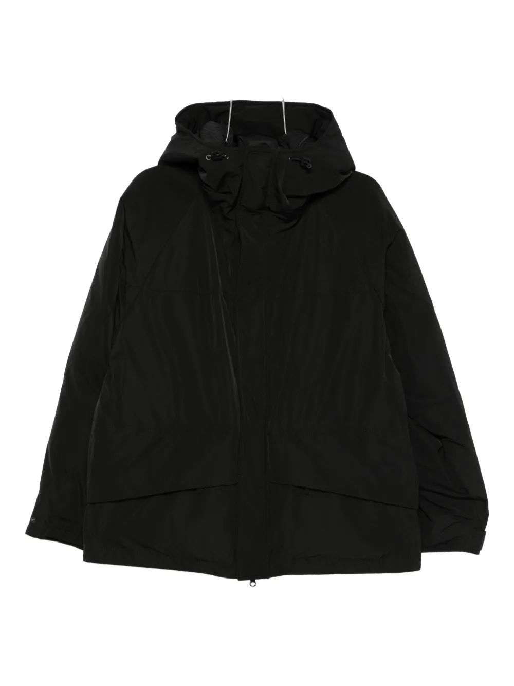 Aspesi Pinguino Hooded Padded Jacket In Black