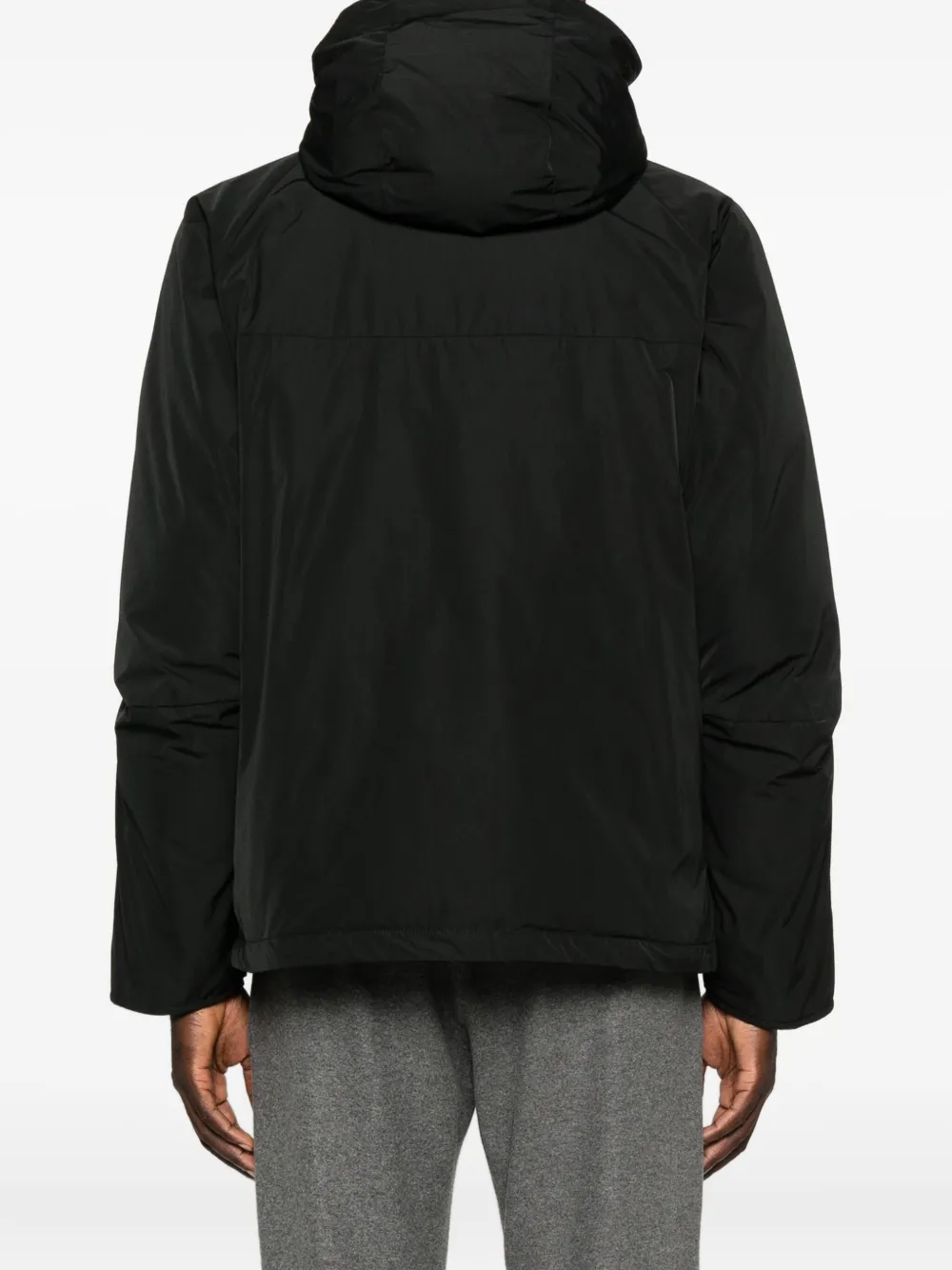 Aspesi Pinguino Hooded Padded Jacket In Black