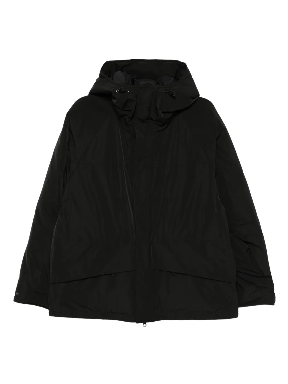ASPESI Pinguino hooded padded jacket | Black | Image 1