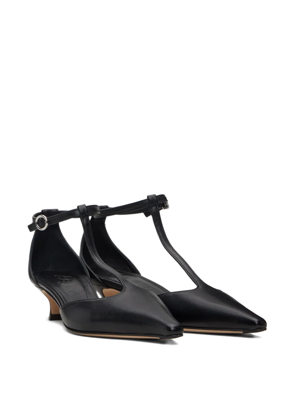 Aeyde T-bar pumps Black