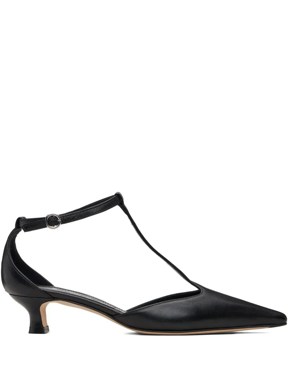 Aeyde T-bar pumps Black
