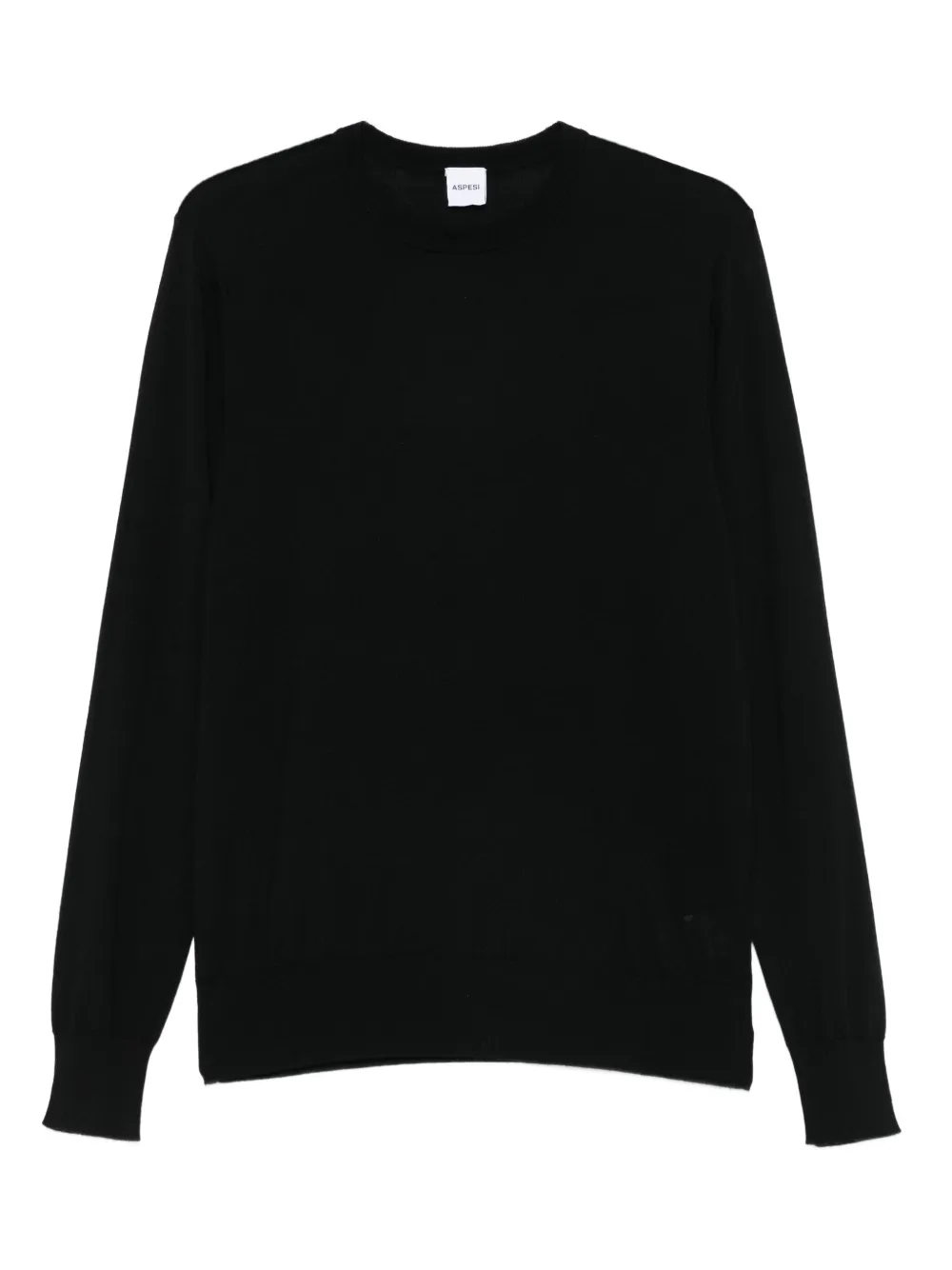 ASPESI crew-neck sweater | Black | Image 1