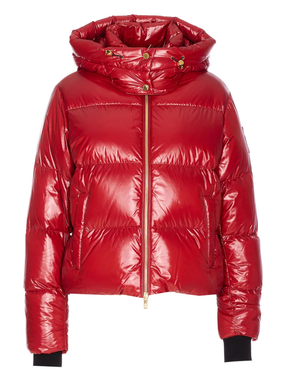 Moose Knuckles detachable-hood padded jacket - レッド Moose Knuckles detachable-hood padded jacket - レッド