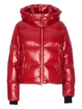 Moose Knuckles detachable-hood padded jacket - Red