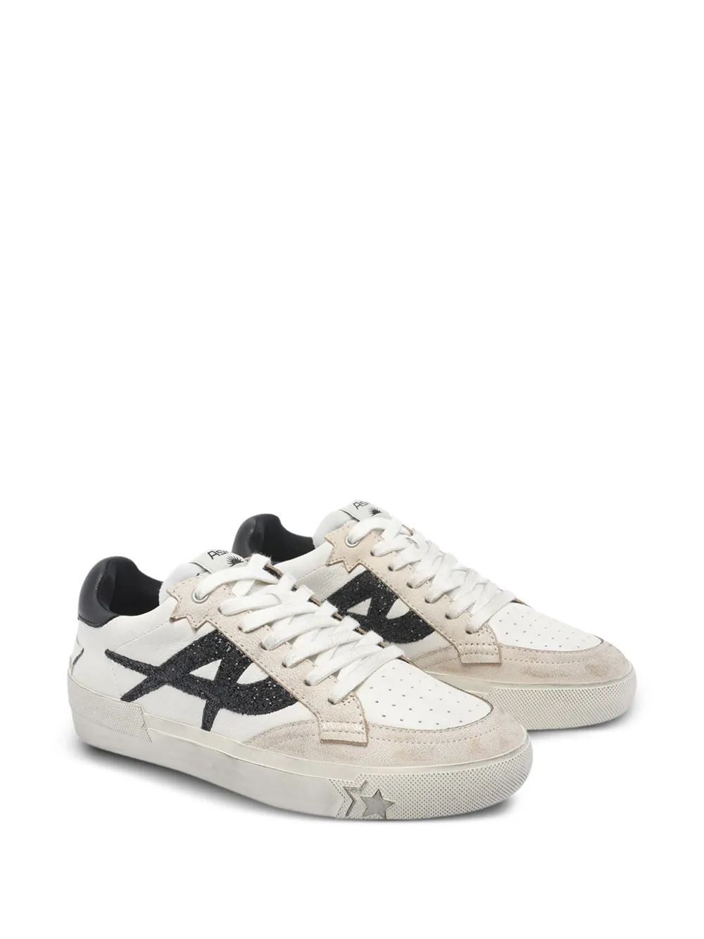 Ash Moonlight glitter-logo leather sneakers | Low-Tops | Image 2