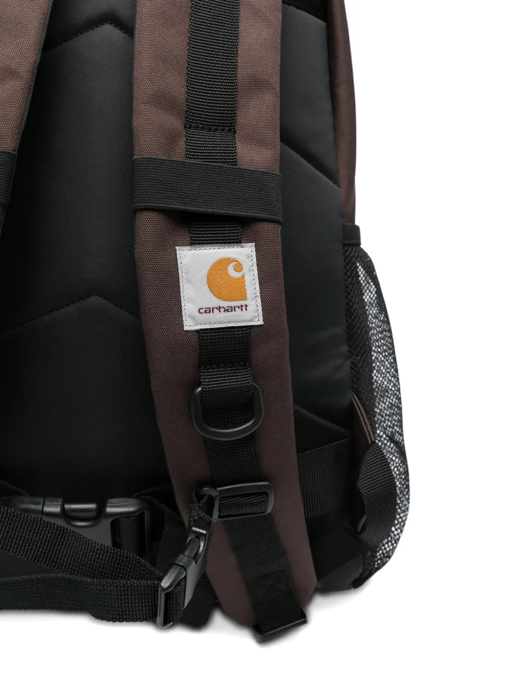 Carhartt Canvas Kickflip Backpack Adjustable Straps In Brown