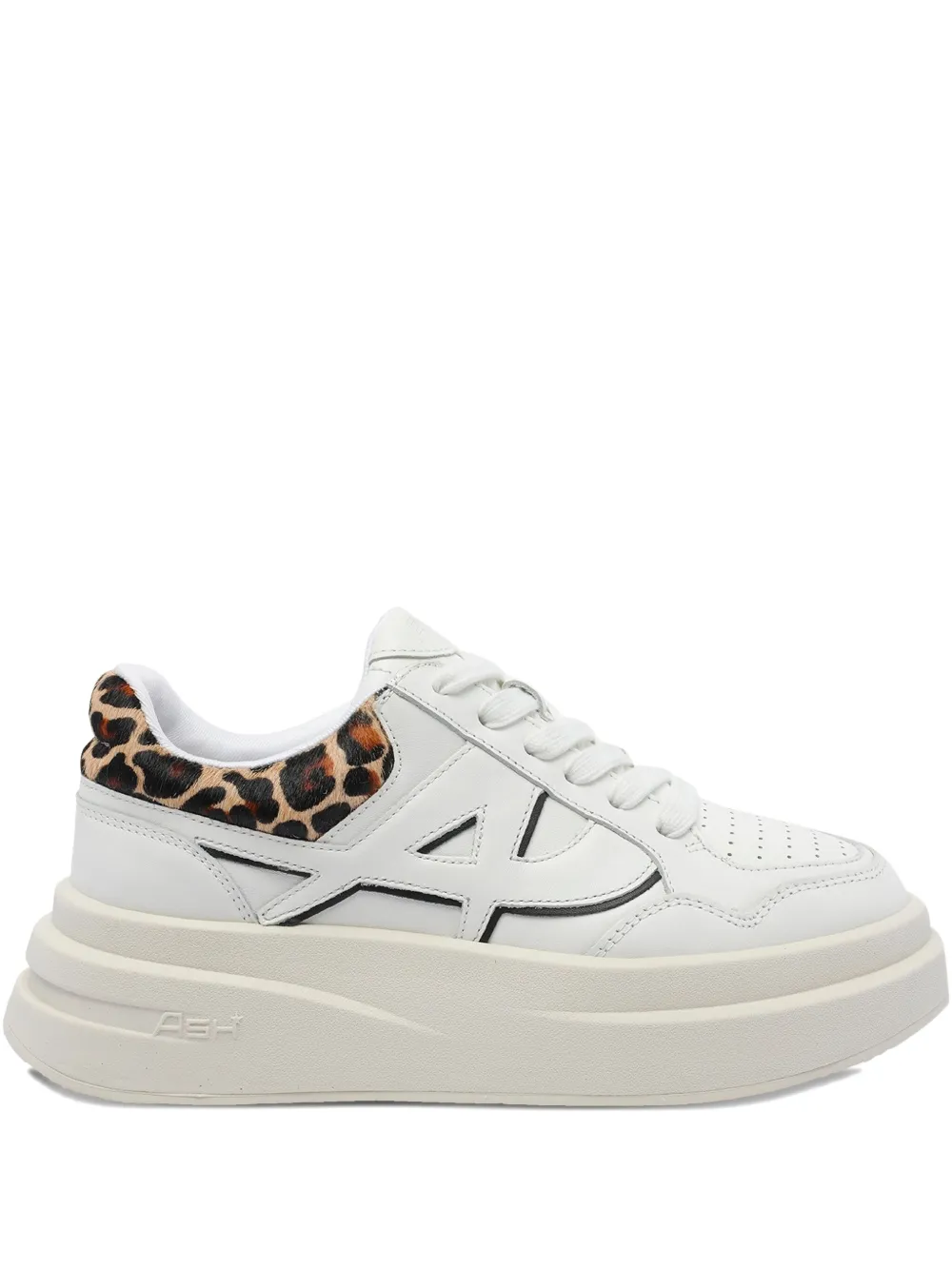 Ash Low Top Sneakers Leopard Print In Multi