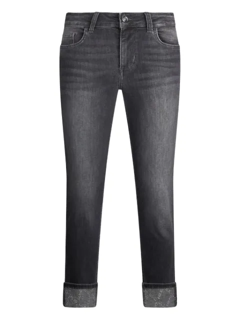 LIU JO jeans con dobladillo vuelto