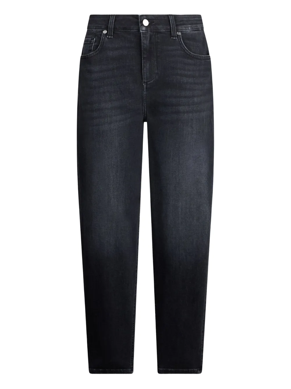 Liu •jo Carrot Fit Jeans In Black