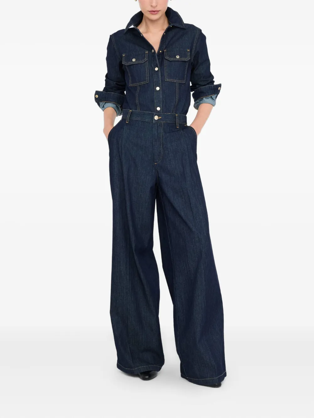 LIU JO Denim blouse - Blauw