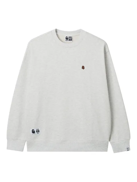 FINGERCROXX embroidered crew-neck sweatshirt