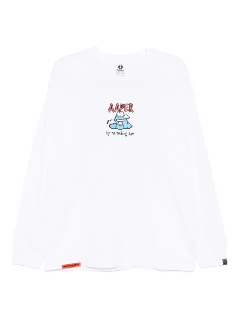 AAPE BY *A BATHING APE® screen-printed T-shirt