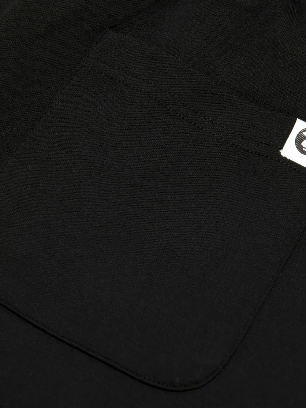 Aape By A Bathing Ape Embroidered-logo Drawstring Trousers In Black