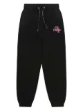 AAPE BY *A BATHING APE® embroidered-logo drawstring trousers - Black