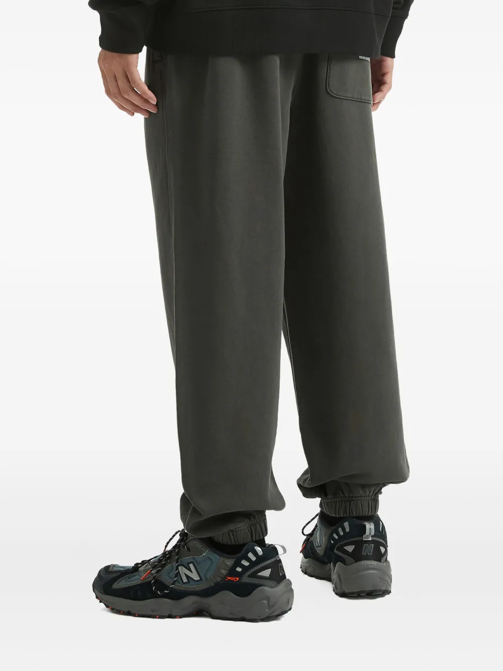 Fingercroxx Cuffed Sweatpants In Green