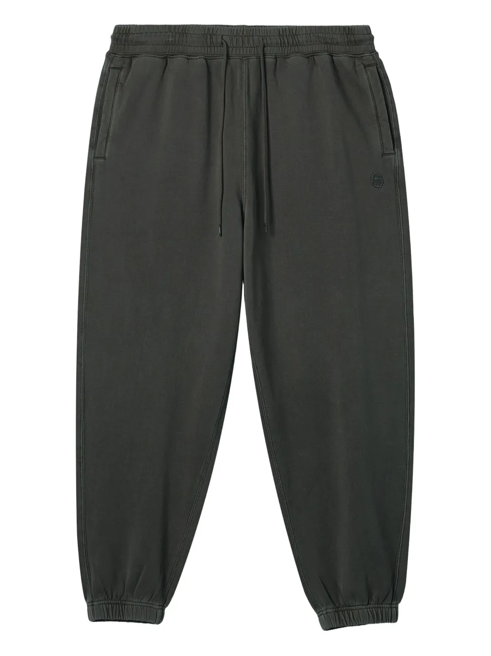 Fingercroxx Cuffed Sweatpants In Green