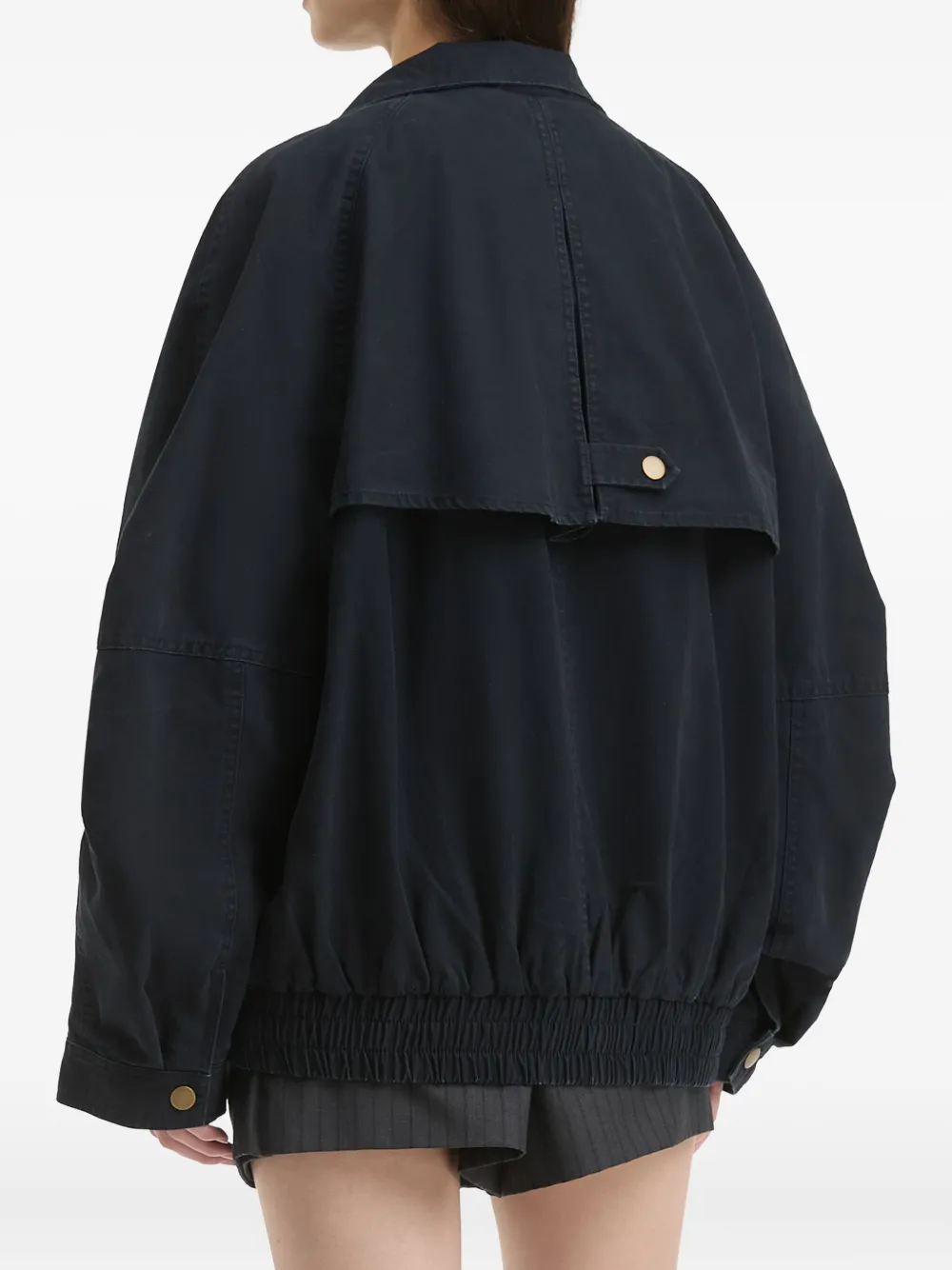 B+ab Button-fastening Jacket In Blue