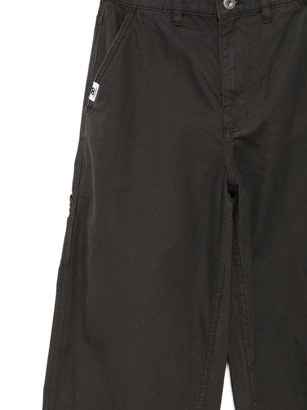 CHOCOOLATE Broek met wijde pijpen Zwart