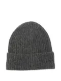 Roberto Collina ribbed beanie - Grey