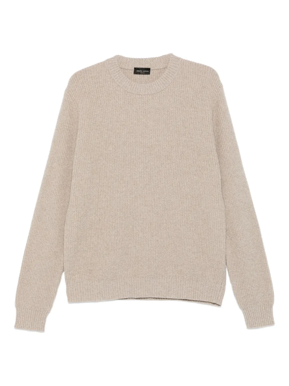 Roberto Collina ribbed crew-neck sweater | Neutrals | Image 1