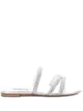 Casadei crystal-embellished sandals - Grey