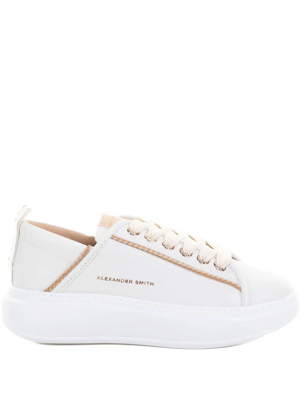 Alexander Smith Lace-up Platform Sneakers In Multi