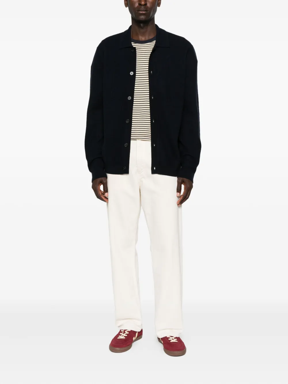 SAMSOE SAMSOE buttoned collar cardigan | Cardigans | Image 2