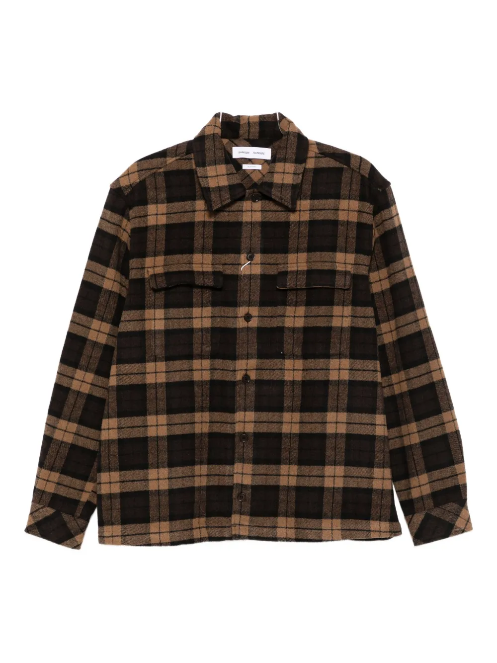 Samsoe & Samsoe Samse Samse Sacastor Overshirt In Brown