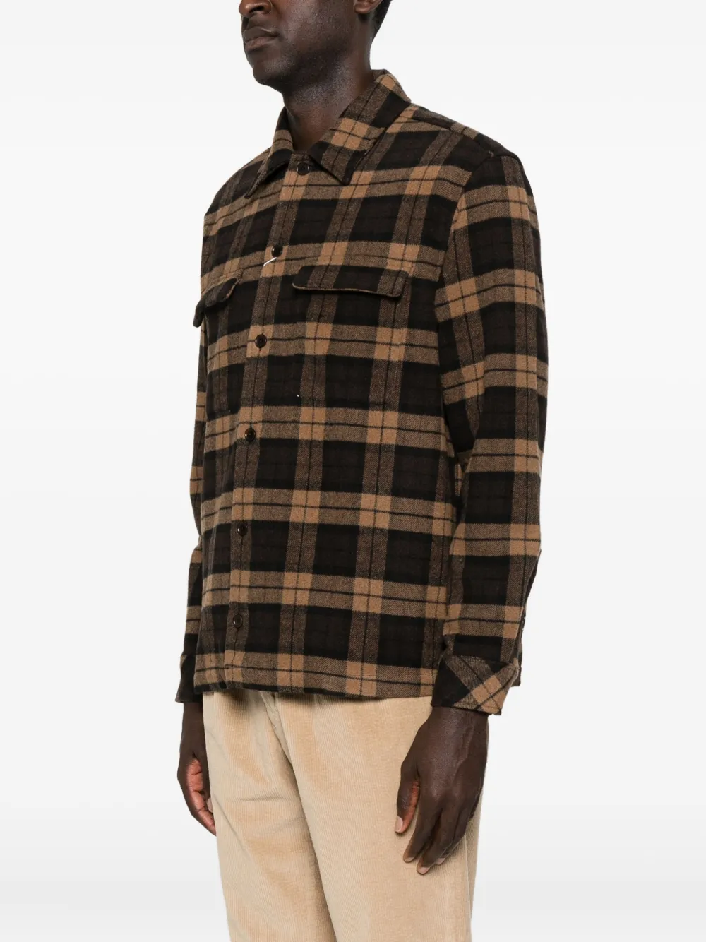 Samsoe & Samsoe Samse Samse Sacastor Overshirt In Brown
