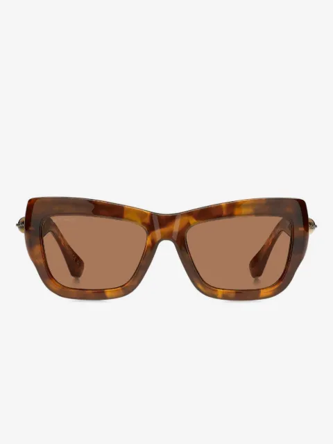 ETRO tortoiseshell rectangle-frame sunglasses