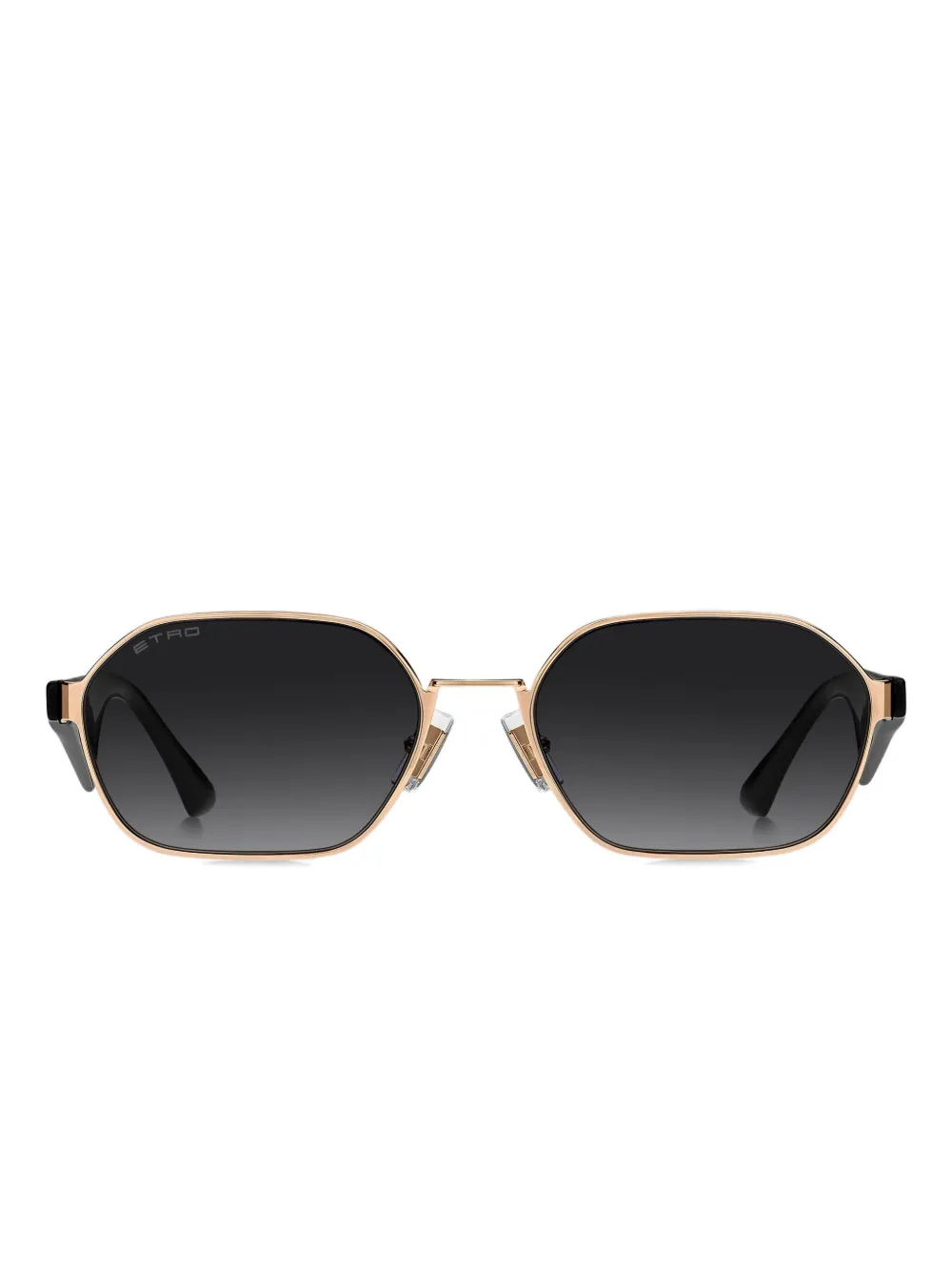 ETRO geometric-frame sunglasses | Gold | Image 1