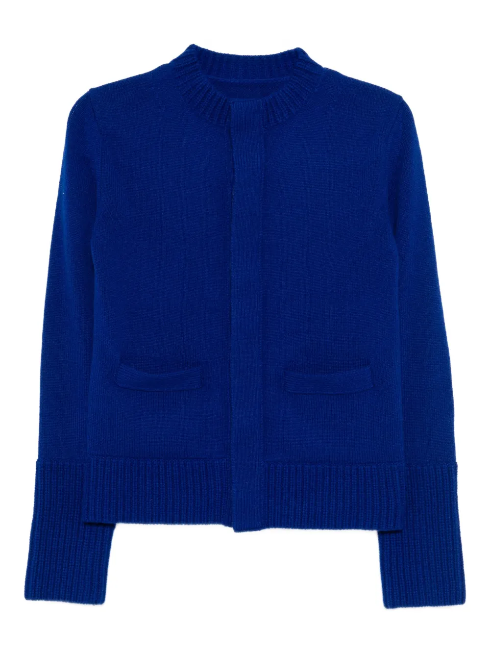 sacai wool knit cardigan | Blue | Image 1