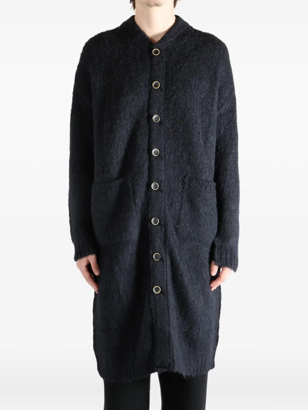 Uma Wang Vest met verlaagde schouders Zwart