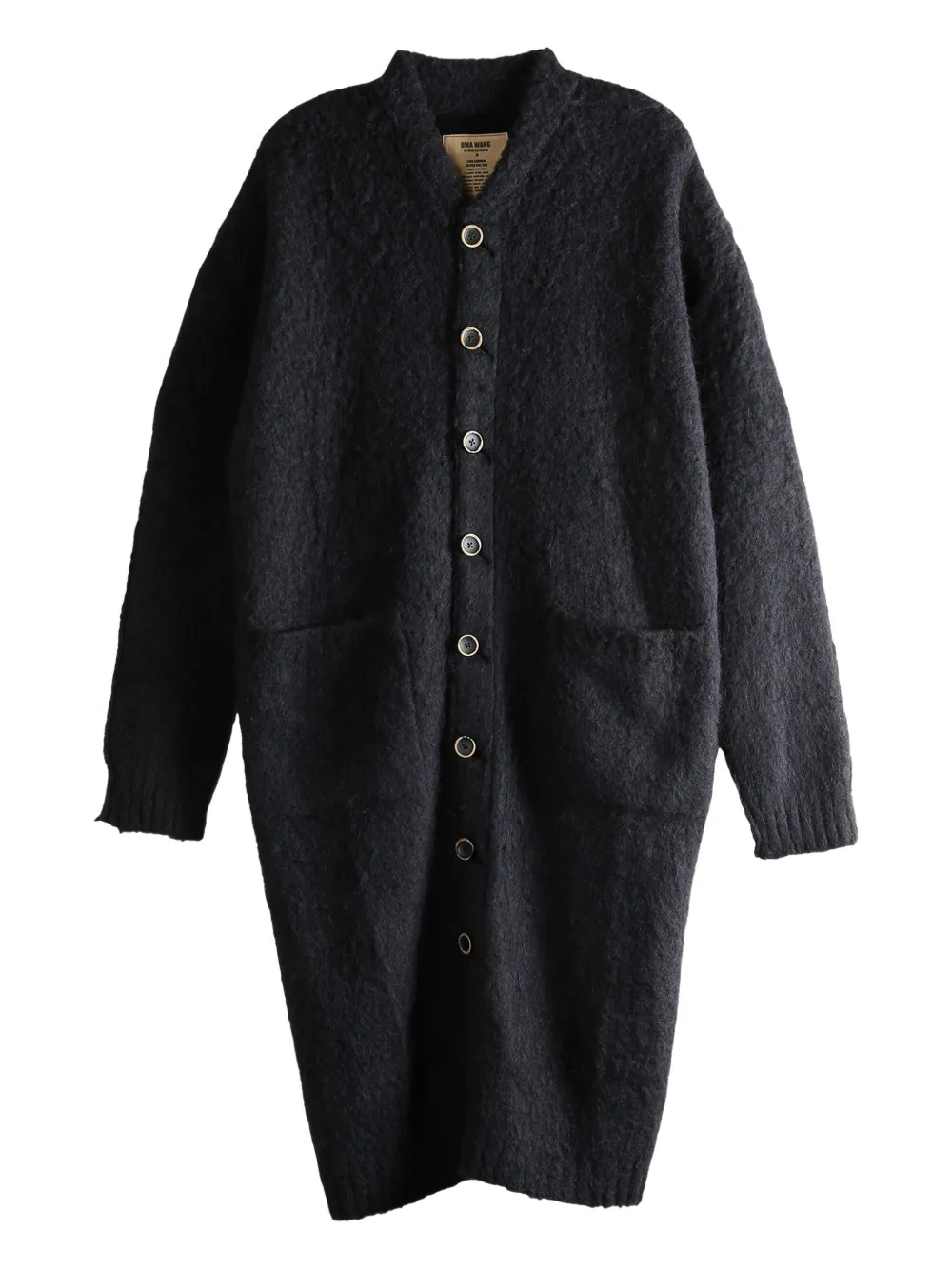 Uma Wang drop-shoulder cardigan | Black | Image 1
