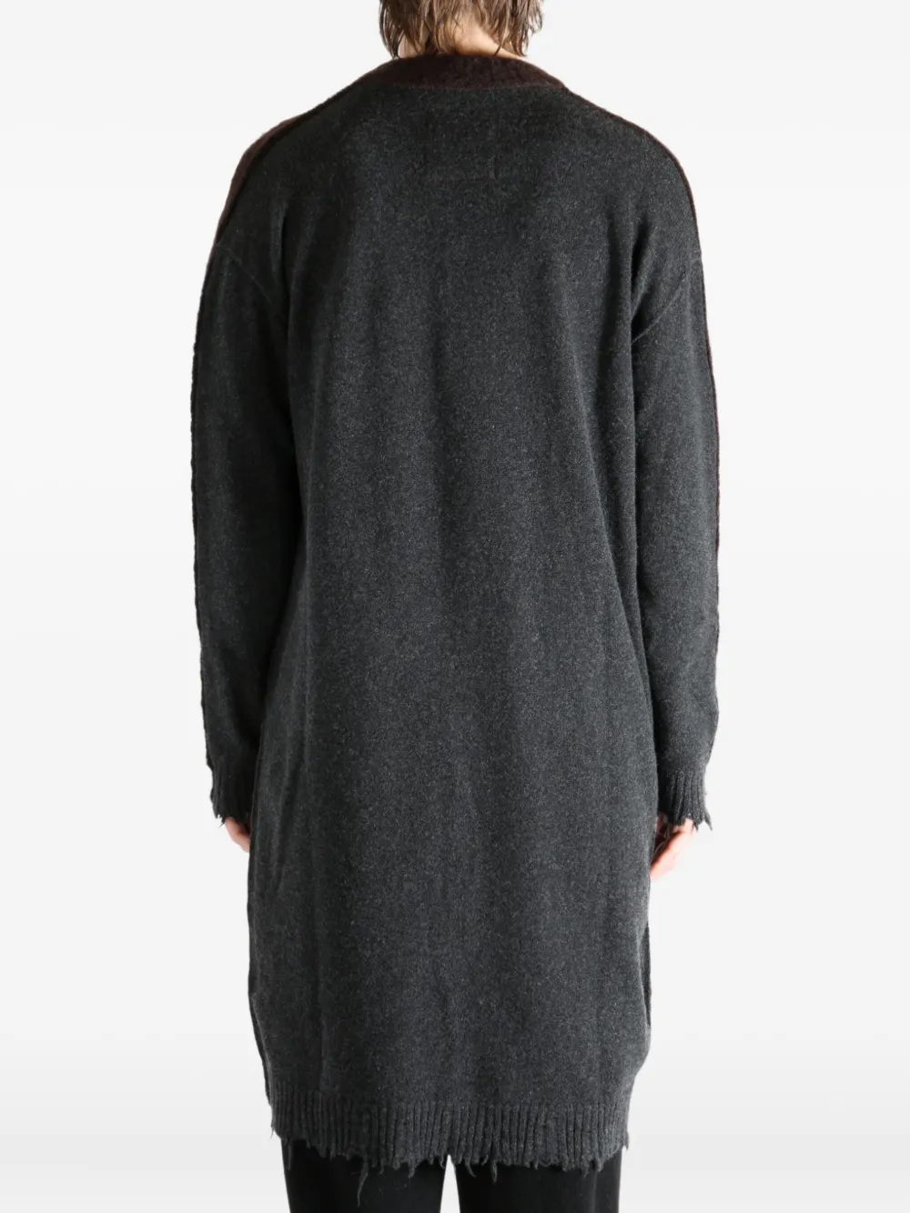 Uma Wang Tweekleurig vest Bruin