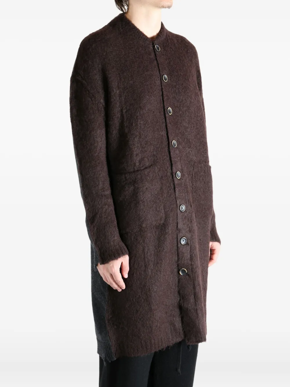 Uma Wang Tweekleurig vest Bruin