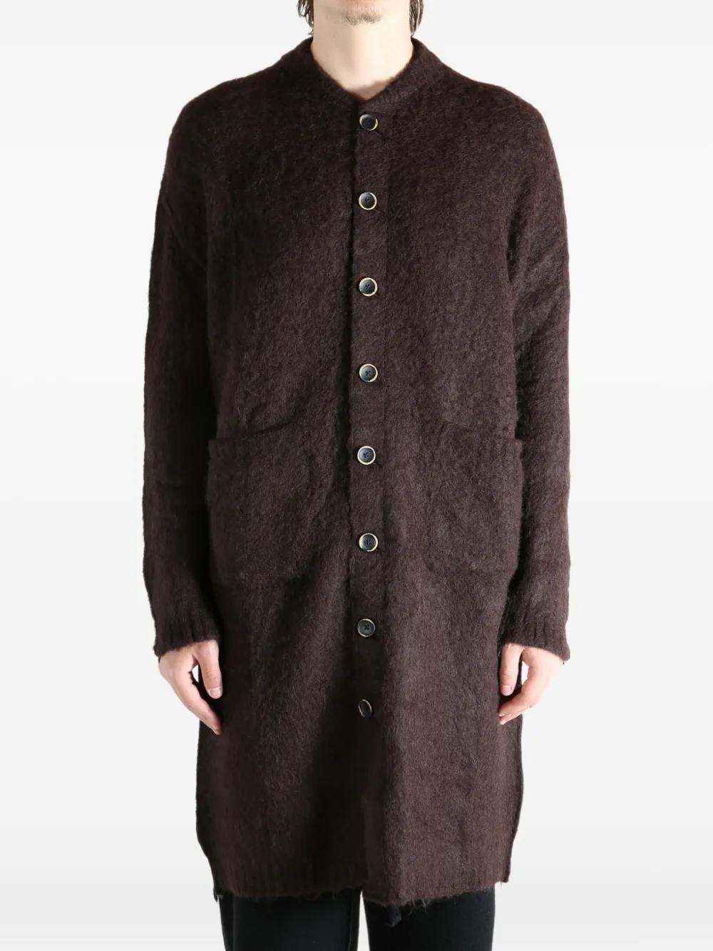 Uma Wang Tweekleurig vest Bruin