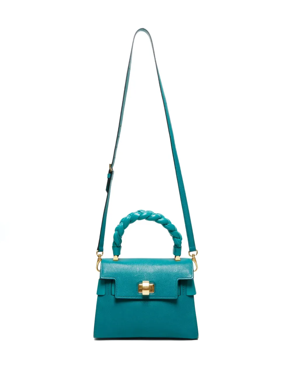 Pre-owned Miu Miu 2010 2way Tote Bag In Green