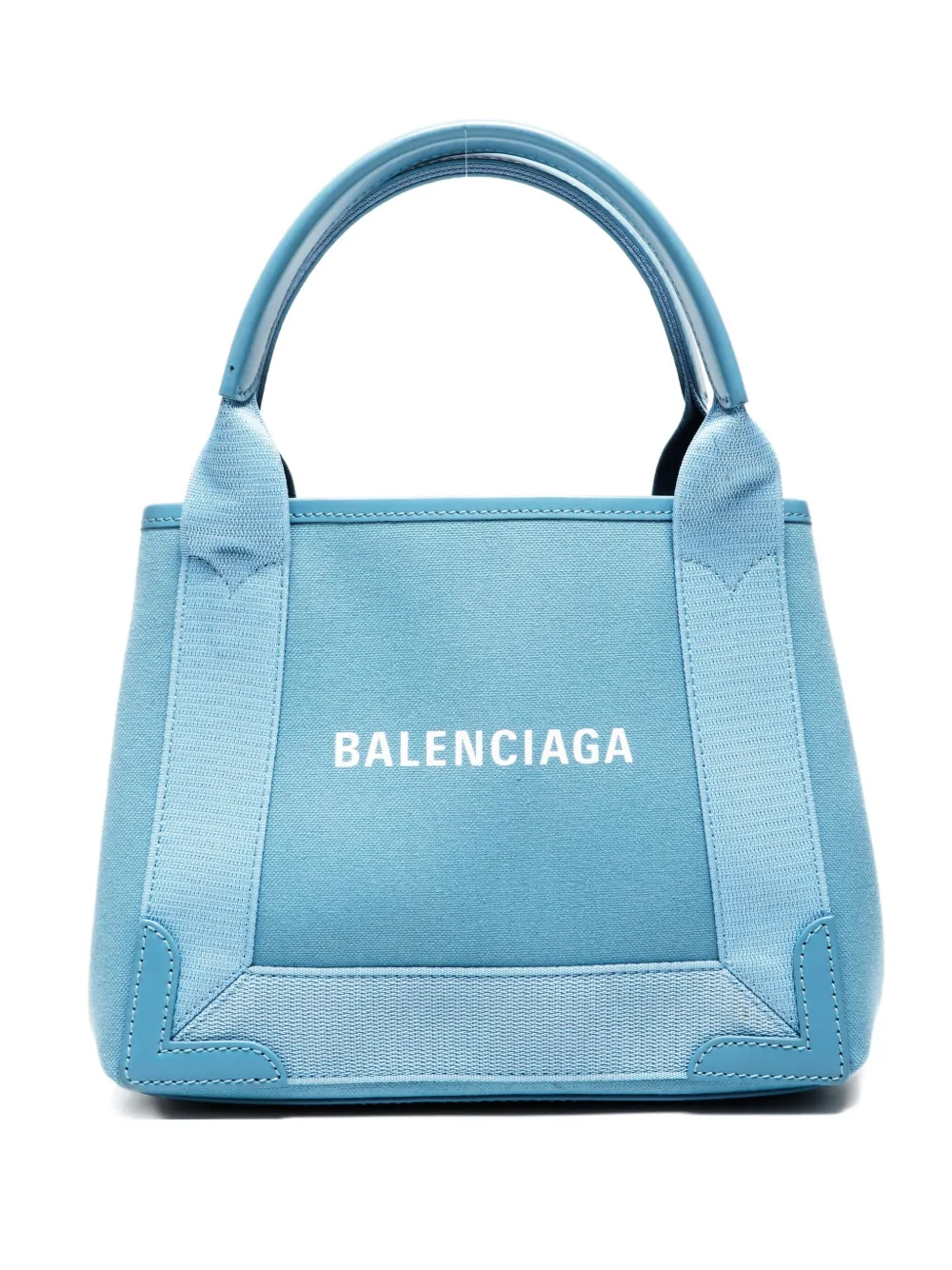 Balenciaga Pre-Owned 2014-2024 mini Cabas tote bag - ブルー Balenciaga Pre-Owned 2014-2024 mini Cabas tote bag - ブルー