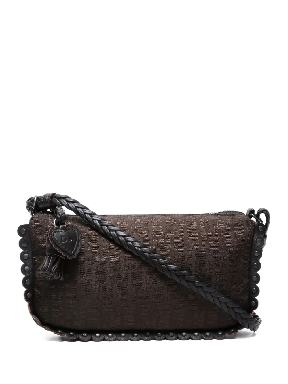 Christian Dior Pre-Owned 2000s mini Trotter shoulder bag - ブラウン Christian Dior Pre-Owned 2000s mini Trotter shoulder bag - ブラウン