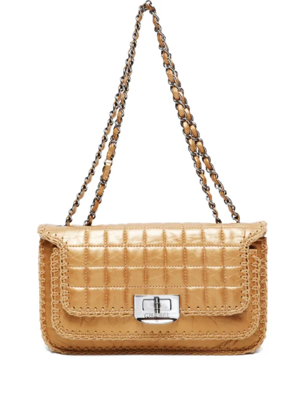 CHANEL Pre-Owned 2005-2006 チョコバー 2.55 ショルダーバッグ
