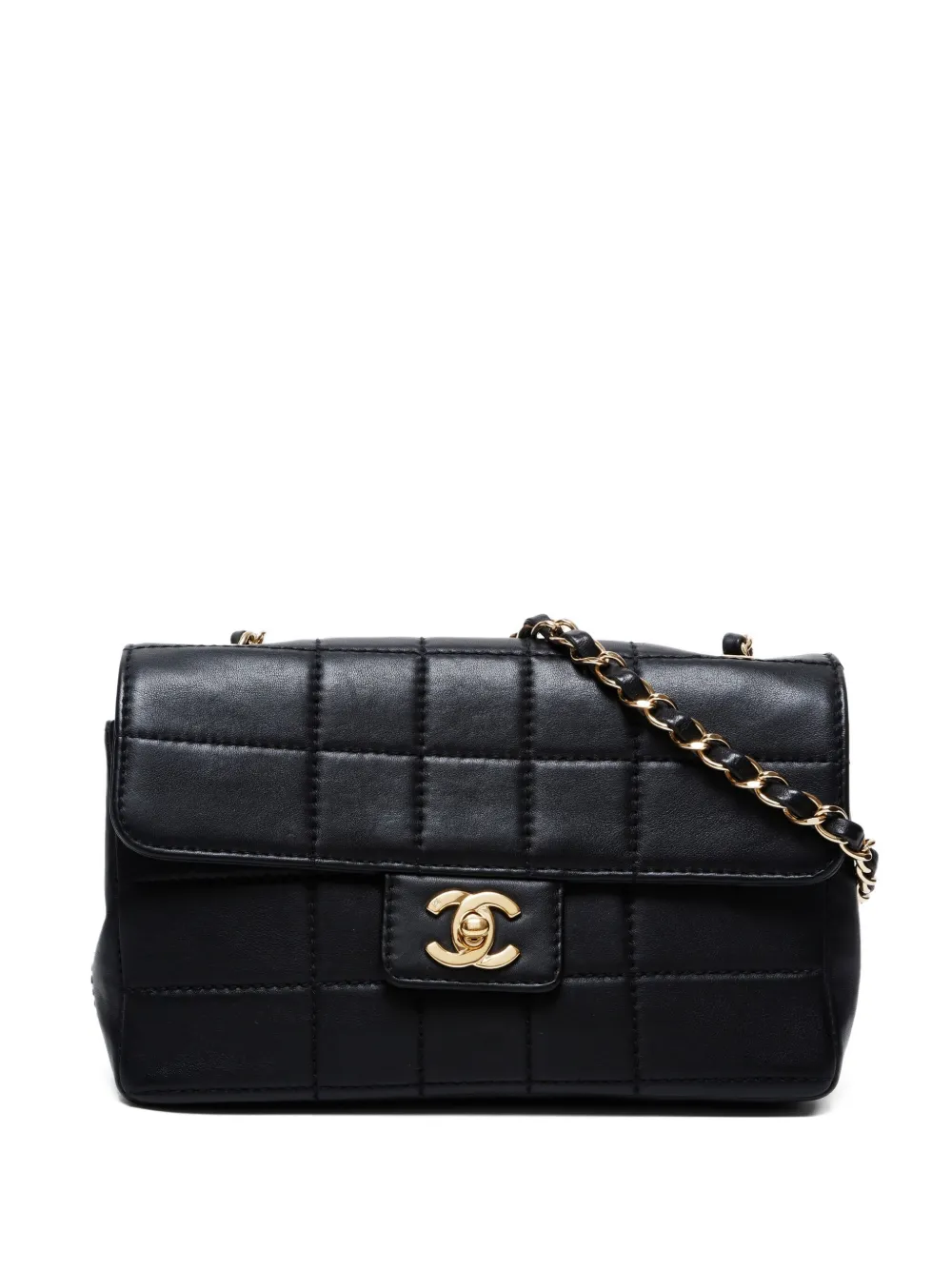 CHANEL Pre-Owned quilted shoulder bag - ブラック CHANEL Pre-Owned quilted shoulder bag - ブラック