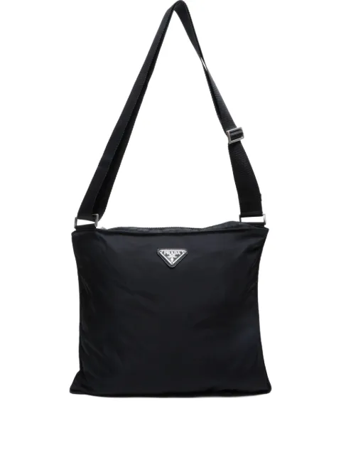 Prada Pre-Owned 1990-2000 logo-triangle shoulder bag
