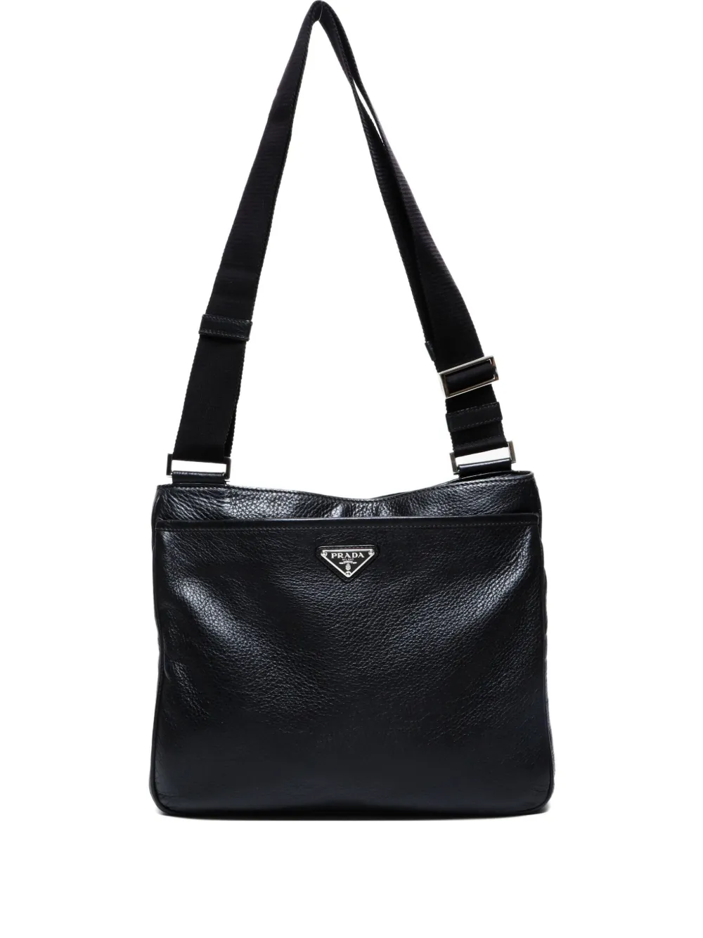 Prada Pre-Owned 2015-2024 leather shoulder bag - ブラック Prada Pre-Owned 2015-2024 leather shoulder bag - ブラック