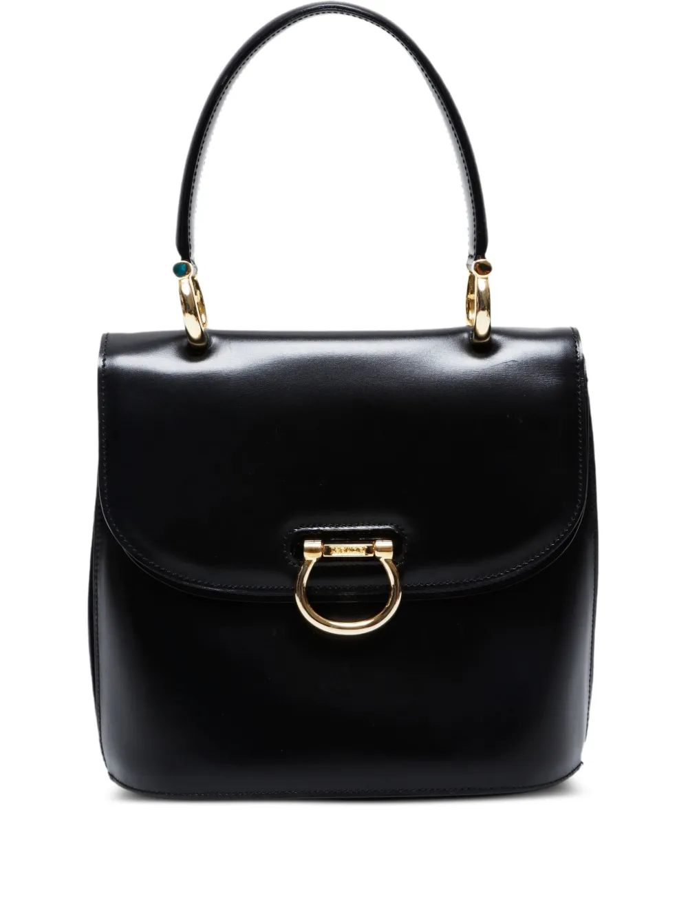 Celine Pre-Owned 1990-2000s Gancini top-handle tote bag | Black | Image 1