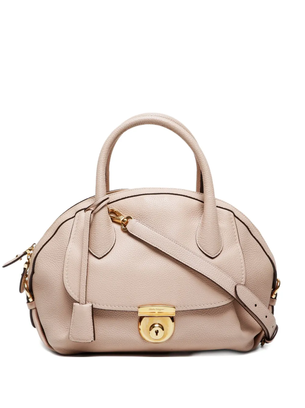 Ferragamo Pre-Owned 2015-2025 leather two-way shoulder bag - ピンク Ferragamo Pre-Owned 2015-2025 leather two-way shoulder bag - ピンク